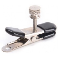 Регулируемые зажимы на соски серебряные