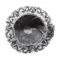 Красно-черные пэстисы с кружевом Красно-черные пэстисы с кружевом