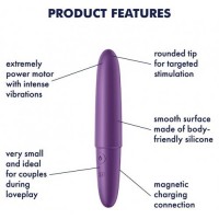 Мини-вибратор Satisfyer Ultra Power Bullet 6 фиолетовый