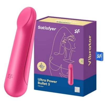 Мини-вибратор Satisfyer Ultra Power Bullet 3 розовый Мини-вибратор Satisfyer Ultra Power Bullet 3 розовый
