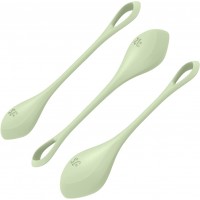 Вагинальные шарики Satisfyer Yoni Power 2 Kegel Balls салатовые