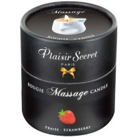 Массажная свеча Plaisir Secret Paris Srawberry 80 мл