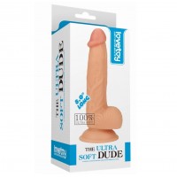 Реалистичный фаллос на присоске The Ultra Soft Dude 20 см Реалистичный фаллос на присоске The Ultra Soft Dude 20 см