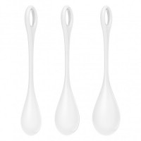 Вагинальные шарики Satisfyer Yoni Power 1 Kegel Balls белые