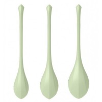 Вагинальные шарики Satisfyer Yoni Power 2 Kegel Balls салатовые