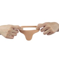 Реалистичная насадка для двойного проникновения The Ultra Soft Double 17 см