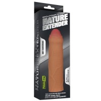 Удлиняющая насадка на пенис Revolutionary Silicone Nature Extender Uncircumcised мулат + 4 см Удлиняющая насадка на пенис Revolutionary Silicone Nature Extender Uncircumcised мулат + 4 см