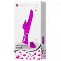Перезаряжаемый вибратор со стимуляцией клитора Pretty Love Phil