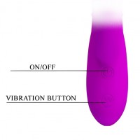 Вибратор с клиторальным стимулятором Pretty Love Harry