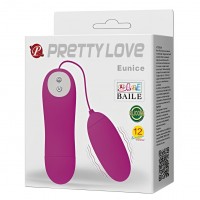 Виброяйцо с пультом управления Pretty Love Eunice