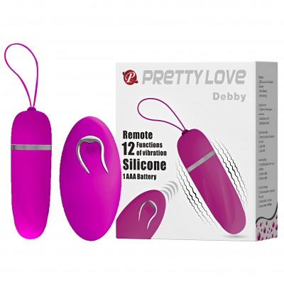 Виброяйцо с беспроводным управлением Pretty Love Debby