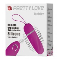 Виброяйцо с беспроводным управлением Pretty Love Debby