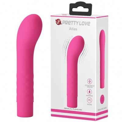Вибростимулятор для точки G Pretty Love Atlas розовый Вибростимулятор для точки G Pretty Love Atlas розовый