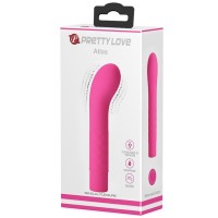 Вибростимулятор для точки G Pretty Love Atlas розовый Вибростимулятор для точки G Pretty Love Atlas розовый