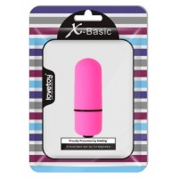 Розовая вибропуля X-Basic Bullet Mini Lovetoy Розовая вибропуля X-Basic Bullet Mini Lovetoy