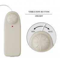 Фаллопротез с клиторальным отростком и вибрацией Ultra Passionate Harness