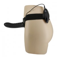 Черный фаллопротез с вибрацией Pretty Love Marvin