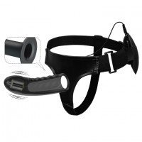 Черный фаллопротез с вибрацией Pretty Love Marvin