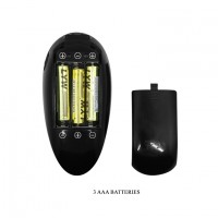 Черный фаллопротез с вибрацией Pretty Love Marvin