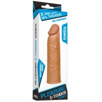 Удлиняющая насадка на пенис мулат X-Tender Penis Sleeve + 4 см