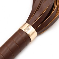 Коричневая плеть с петлей 63 см Коричневая плеть с петлей 63 см