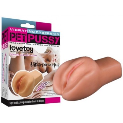 Вагина с вибрацией Jamie Lynn Cyberskin Pet Pussy Вагина с вибрацией Jamie Lynn Cyberskin Pet Pussy