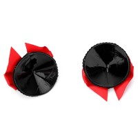 Черные пэстисы с красными бантиками