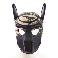 Фетиш-маска Angry Dog хаки
