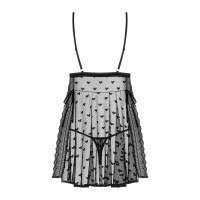 Чувственный бэби-долл из прозрачной сеточки Heartia S/M