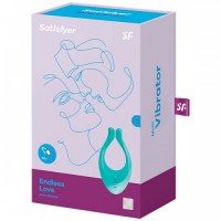 Многофункциональный вибратор для пар Satisfyer Endless Love бирюзовый