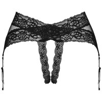 Чувственный пояс-трусики для чулок с открытым доступом Lacrisia XL/XXL Чувственный пояс-трусики для чулок с открытым доступом Lacrisia XL/XXL