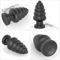 Большая анальная пробка с вибрацией King Sized Vibrating Anal Cracker 18 см Большая анальная пробка с вибрацией King Sized Vibrating Anal Cracker 18 см