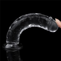 Прозрачный фаллоимитатор Lovetoy Flawless Clear Dildo 18 см Прозрачный фаллоимитатор Lovetoy Flawless Clear Dildo 18 см