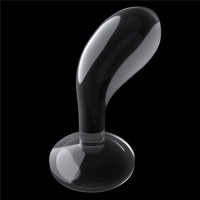 Прозрачный стимулятор простаты Lovetoy Flawless Clear Prostate Plug 15 см