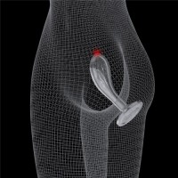 Прозрачный стимулятор простаты Lovetoy Flawless Clear Prostate Plug 15 см