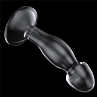 Прозрачная анальная втулка Lovetoy Flawless Clear Prostate Plug 17 см