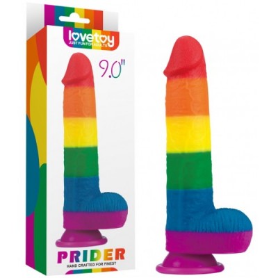 Радужный фаллоимитатор Prider Dildo 23 см Радужный фаллоимитатор Prider Dildo 23 см