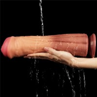 Фаллос-гигант на присоске Lovetoy Nature Cock King Sized 30 см