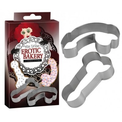 Формочки для выпечки Пенисы Erotic Bakery 2 шт