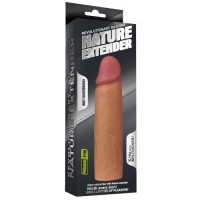 Удлиняющая насадка на пенис Revolutionary Silicone Nature Extender + 4 см
