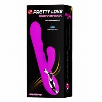 Перезаряжаемый вибратор Pretty Love Body Shock
