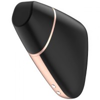 Бесконтактный смарт-стимулятор клитора Satisfyer Love Triangle черный