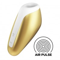 Вакуумно-волновой стимулятор клитора Satisfyer Love Breeze золотой
