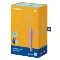 Универсальный смарт-стимулятор Satisfyer Ultra Power Bullet 8 лиловый Универсальный смарт-стимулятор Satisfyer Ultra Power Bullet 8 лиловый