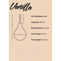 Анальный душ Vanilla Anal Douche 220 мл