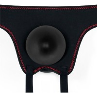 Реалистичный черный страпон Easy Strapon Set 18 см Реалистичный черный страпон Easy Strapon Set 18 см