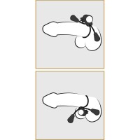 Лассо на пенис с клиторальным вибростимулятором Silicone Cock Ring
