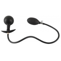 Расширяющаяся анальная пробка со смещенным центром тяжести Inflatable Plug Расширяющаяся анальная пробка со смещенным центром тяжести Inflatable Plug