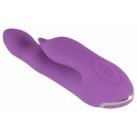 Вибратор с клиторальным стимулятором Purple Vibe Вибратор с клиторальным стимулятором Purple Vibe
