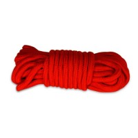 Красная веревка для бондажа Fetish Bondage Rope 10 метров